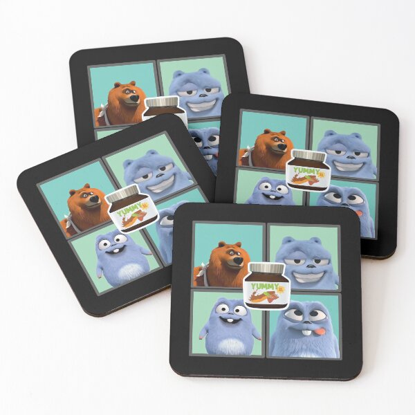 Item preview, Grizzly and lemmings Classic  designed and sold by NOELGUTIERREZ.