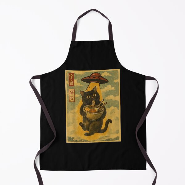 Item preview, Funny Cat Ramen UFO Japanese Anime for Men Women Teens Kids designed and sold by WayneSchaefe.