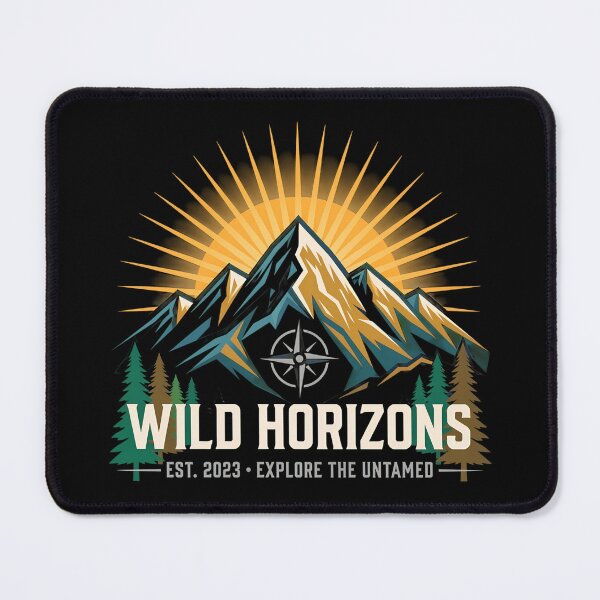 Item preview, Mountain Adventure Wild Horizons Vintage Outdoor Tee designed and sold by HUTEND.