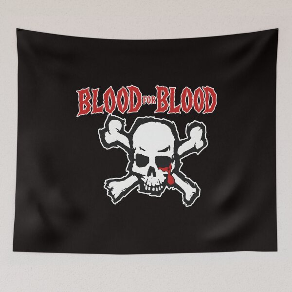 Item preview, Blood for Blood Skull and Crossbones designed and sold by WAHBI-HBO.