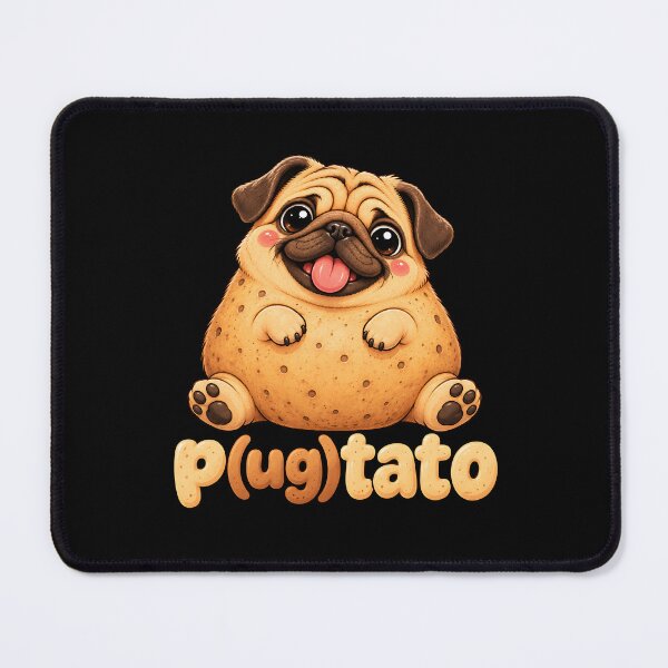 Item preview, Pugtato Pug Fan Pug Lover designed and sold by a-turner-paint.