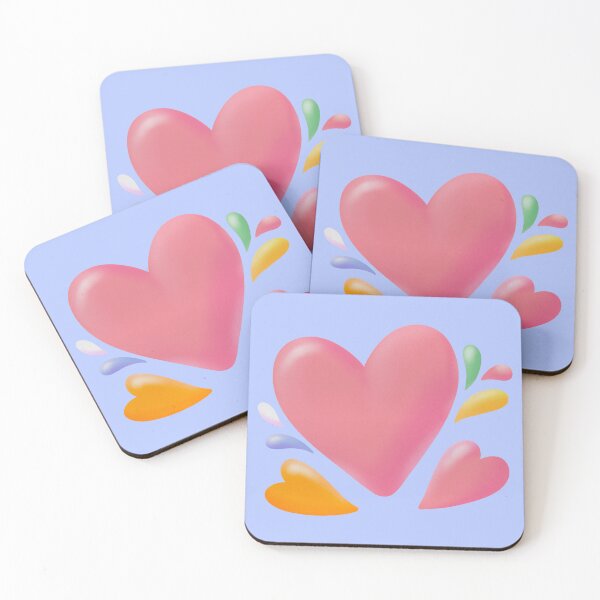 Item preview, Soft Pink Hearts and Colorful Love designed and sold by tammist.