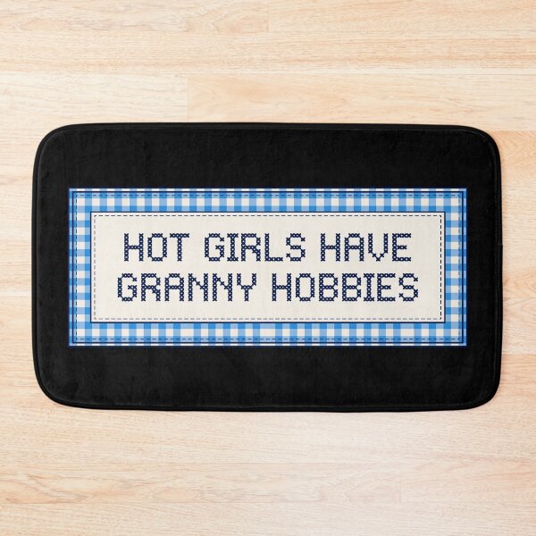 Item preview, Hot Girls Have Granny Hobbies designed and sold by RareLavender.