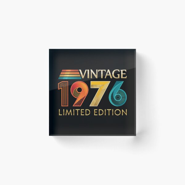 Item preview, Vintage 1976 Limited Edition Retro 50th Birthday Gift T-Shirt designed and sold by HUTEND.