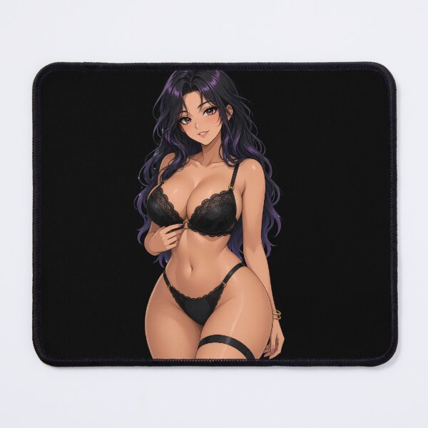 Item preview, Dark Hair Anime Girl designed and sold by barloly.