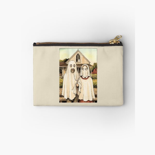 Item preview, American Gothic - Twisted Couple Halloween Parody. designed and sold by EunsooLee.