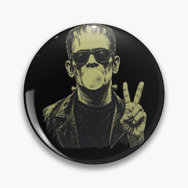Item preview, Frankenstein Bubblegum Peace designed and sold by Kerryberri.