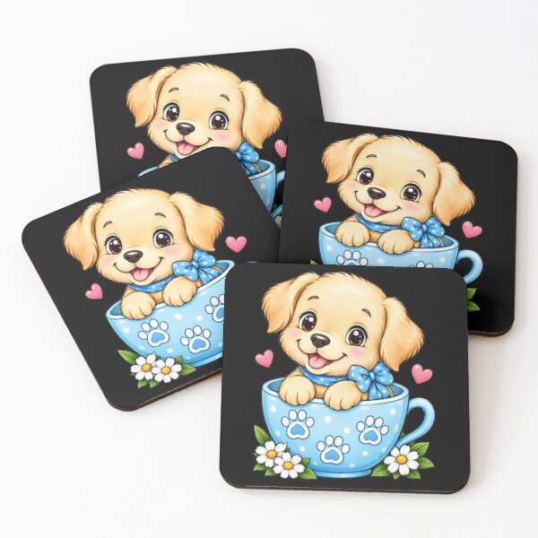 Item preview, Cute Anime Puppy – Adorable Kawaii Dog Lover Design designed and sold by JeraiffsonCorner .