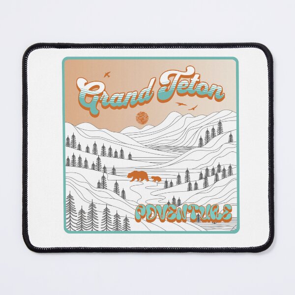 Item preview, Grand Teton National State Park Classic T-shirt Sticker designed and sold by ThinkNature!.