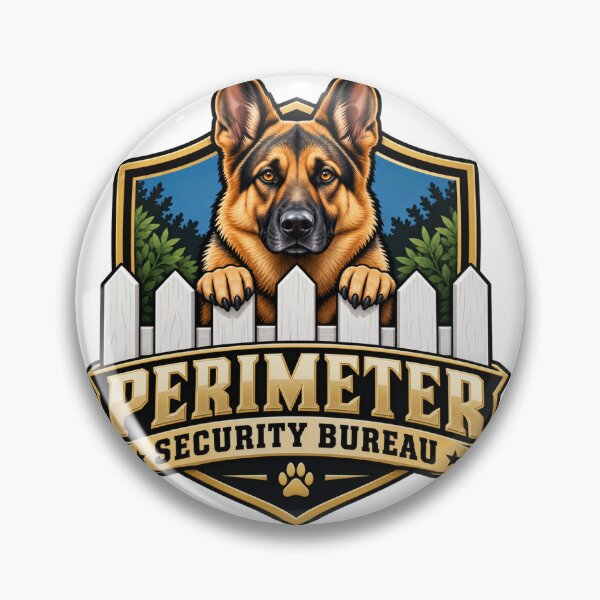 Item preview, Perimeter Security Bureau German Shepherd designed and sold by DesignArtEmpire.