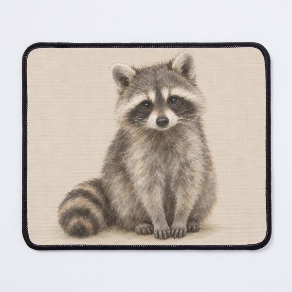 Item preview, Raccoon Nursery Watercolor | Woodland Wall Art designed and sold by FixationStudio.