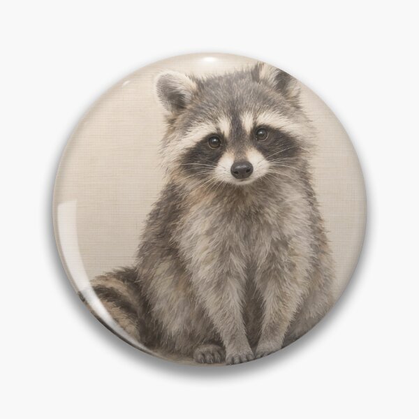 Item preview, Raccoon Nursery Watercolor | Woodland Wall Art designed and sold by FixationStudio.