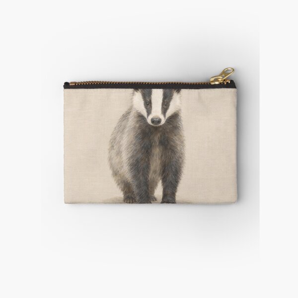 Item preview, Badger Nursery Watercolor | Woodland Wall Art designed and sold by FixationStudio.