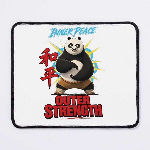 Item preview, Inner Peace Outer Strength Panda Oversized  designed and sold by NOELMEDINA.