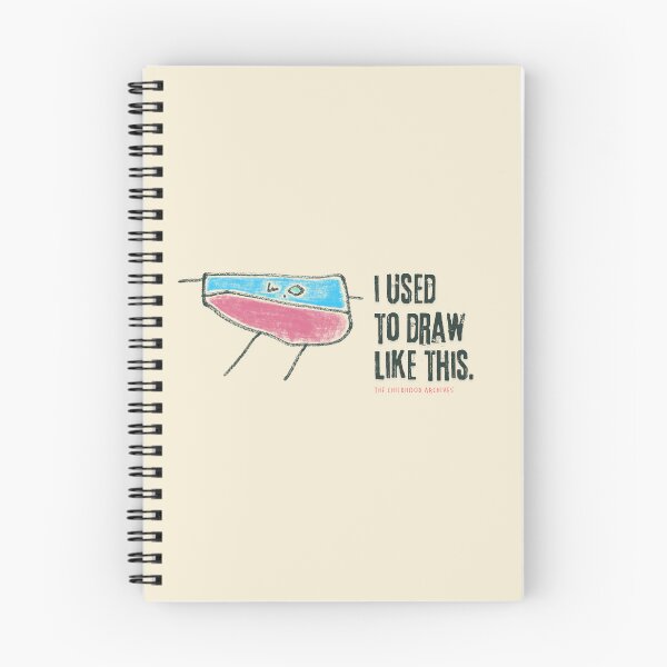 Item preview, I Used to Draw Like This - "Mum" (aqua/pink) designed and sold by The Childhood Archives.