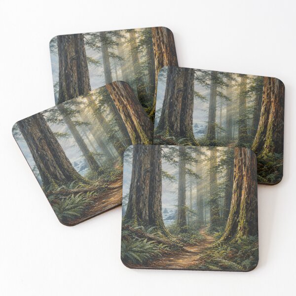 Item preview, Redwood Forest designed and sold by Artnovalty.redbubble.com.