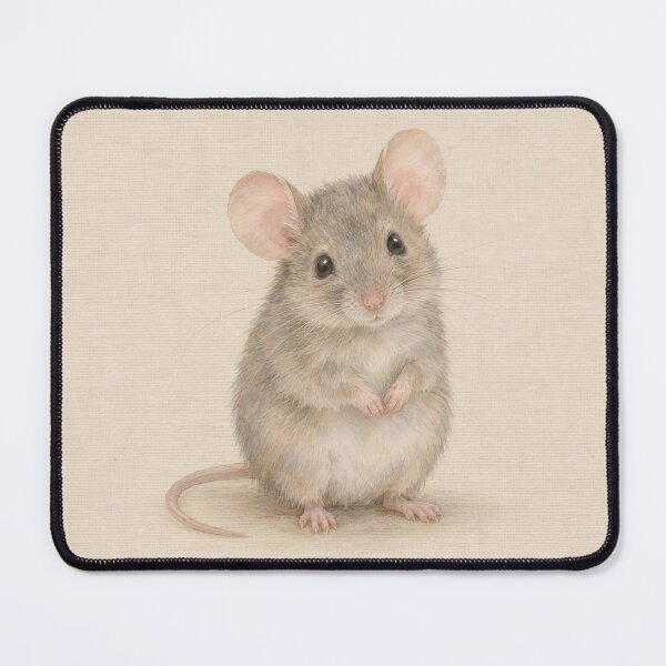 Item preview, Mouse Nursery Watercolor | Woodland Wall Art designed and sold by FixationStudio.