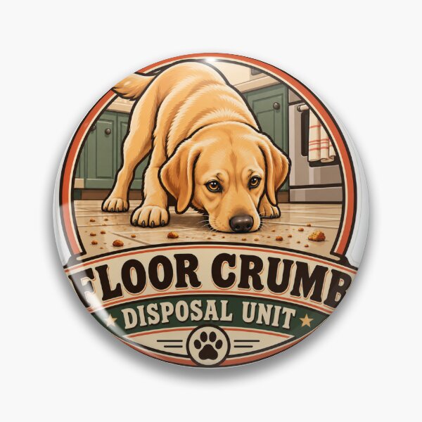 Item preview, Floor Crumb Disposal Unit Labrador designed and sold by DesignArtEmpire.