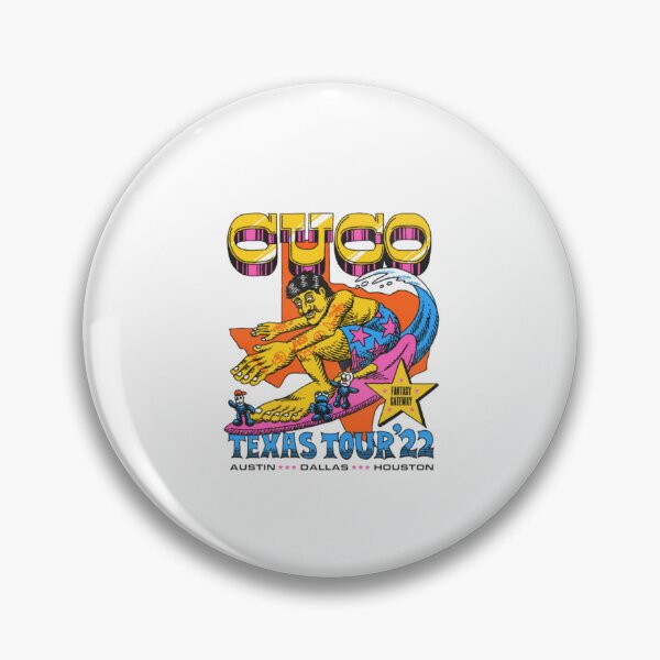 Item preview, Gráfico vintage de la gira Cuco Fantasy Gateway Texas designed and sold by HSMGallery.