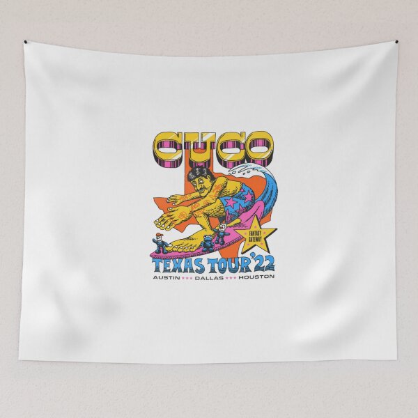 Item preview, Cuco Fantasy Gateway Texas Tour Vintage Graphic designed and sold by HSMGallery.