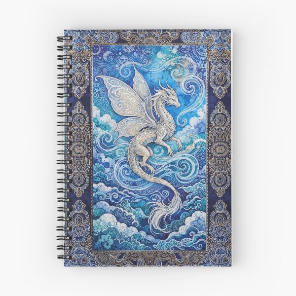 Item preview, Element Series: Air Dragon - Batik designed and sold by WolfMoonPrintShop.