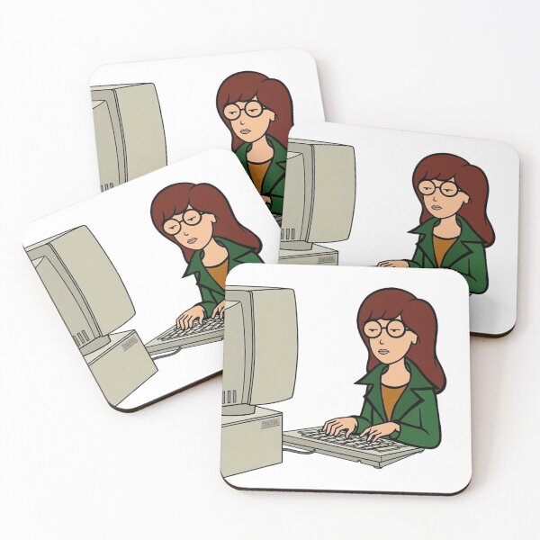 Item preview, Daria at Computer designed and sold by wingoo22.