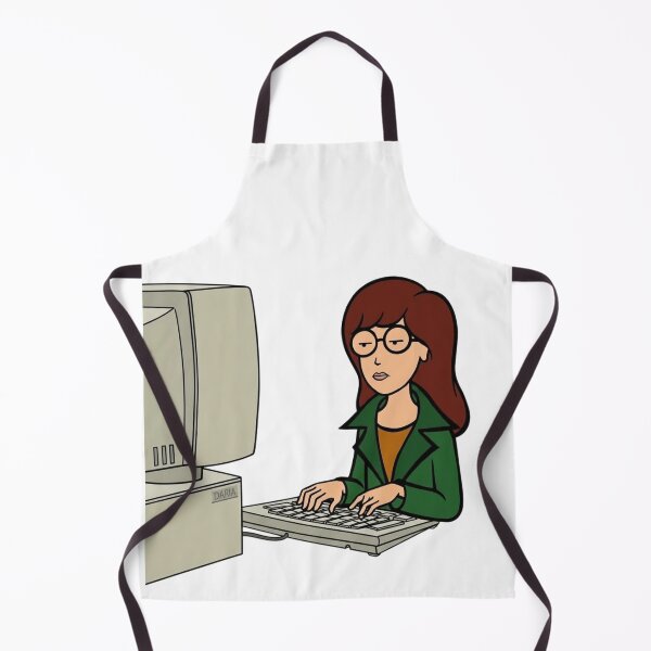 Item preview, Daria at Computer designed and sold by wingoo22.