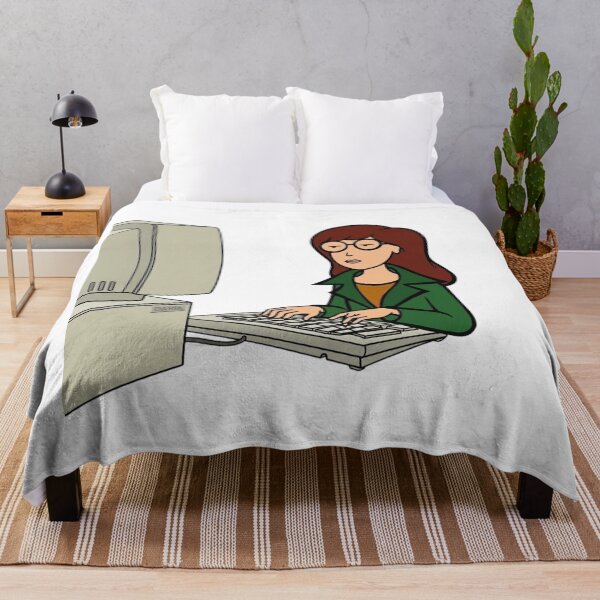 Item preview, Daria at Computer designed and sold by wingoo22.