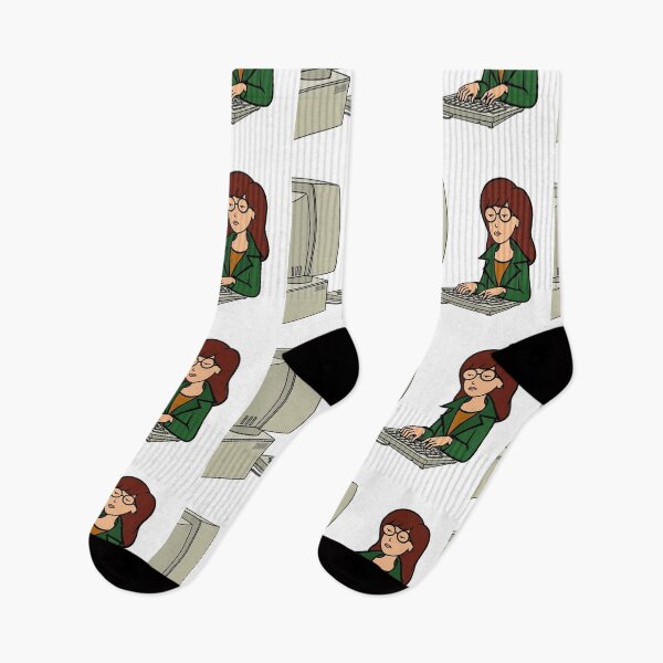 Item preview, Daria at Computer designed and sold by wingoo22.