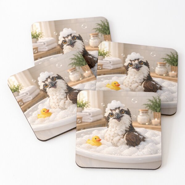Item preview, Western Osprey Bathtub Bubble Soak designed and sold by Sillytoe.