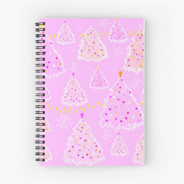 Item preview, Pink Kitschy Christmas Trees designed and sold by DaisyLemon.