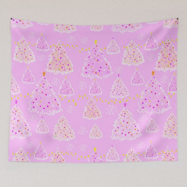 Item preview, Árboles de Navidad rosas y cursis designed and sold by DaisyLemon.