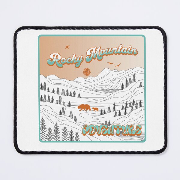 Item preview, Rocky Mountain National State Park Classic T-shirt Sticker designed and sold by ThinkNature!.