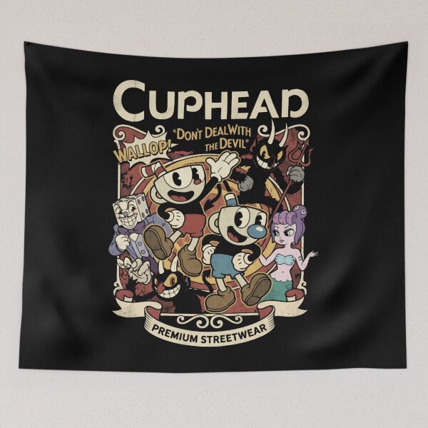Item preview, Cuphead Cast Gaming Graphic Tee Classic designed and sold by LynnGablestore.