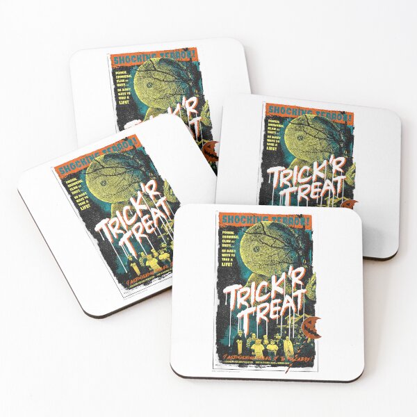 Item preview, Trick ‘R Treat – Tales of The Macabre Retro Poster T-Shirt designed and sold by Design-phuket.
