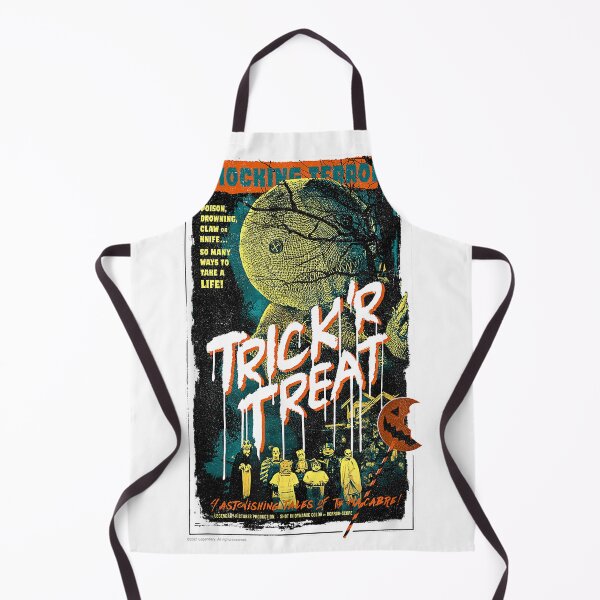 Item preview, Trick ‘R Treat – Tales of The Macabre Retro Poster T-Shirt designed and sold by Design-phuket.