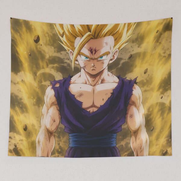 Item preview, SSJ2 Gohan Golden Aura Cell Games DBZ (HIGH-QUALITY) designed and sold by ShawnMorrisDesigns.