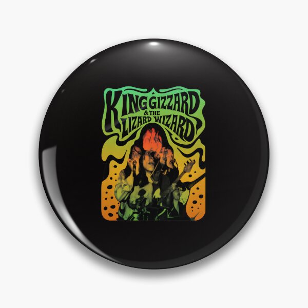 Item preview, King Gizzard Psychedelic Wavy Font Live Performance Art designed and sold by HEEIKA-ART.