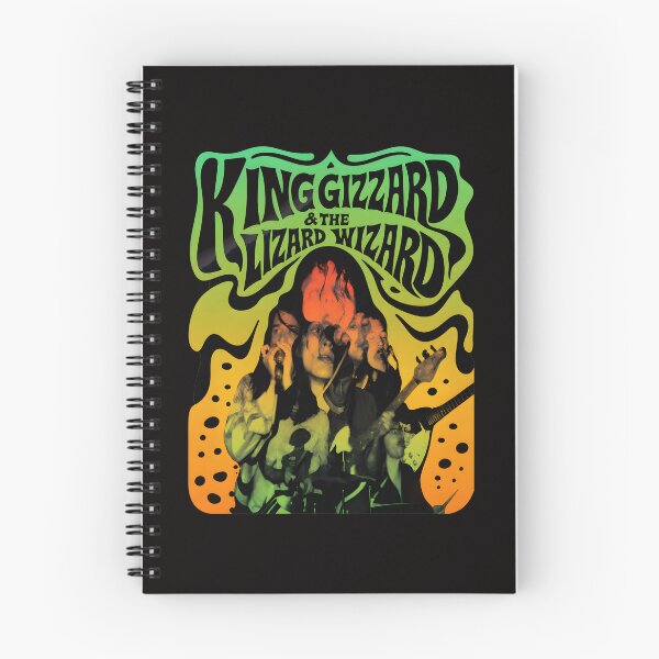 Item preview, King Gizzard Psychedelic Wavy Font Live Performance Art designed and sold by HEEIKA-ART.