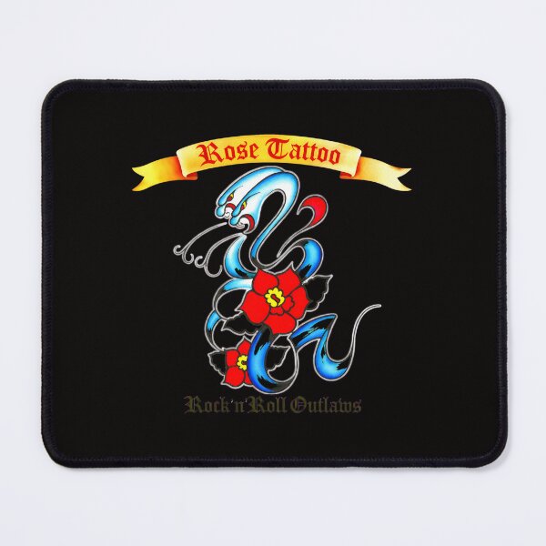 Item preview, Rose Tattoo Rock'n'Roll Outlaws designed and sold by HEEIKA-ART.