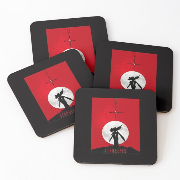 Item preview, Xenogears Silhouette Moon Cross Emblem Mecha Art designed and sold by HEEIKA-ART.