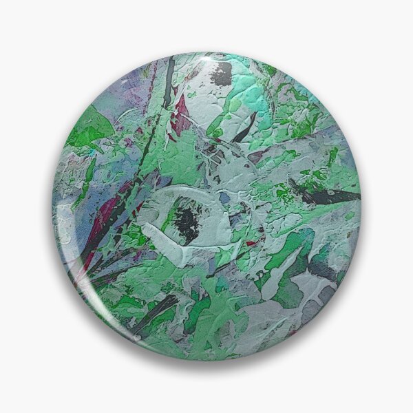 Item preview, Abstract Spring Floral Garden in Green designed and sold by Artistestella.