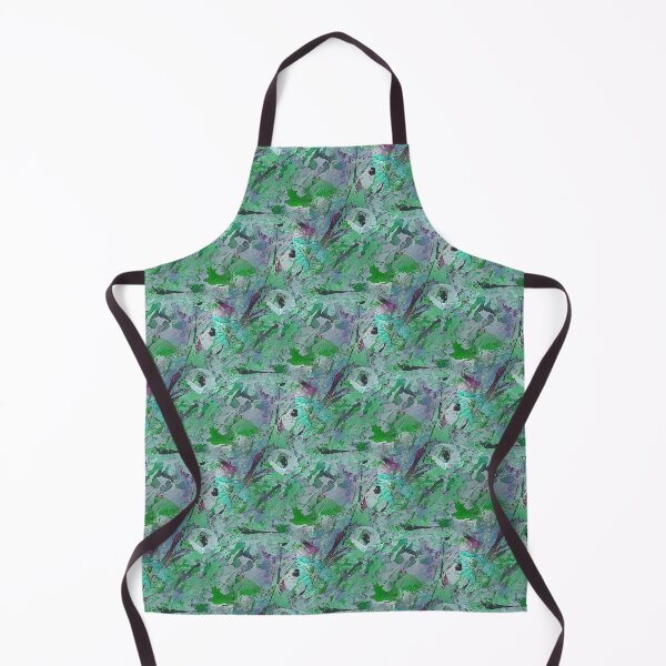 Item preview, Abstract Spring Floral Garden in Green designed and sold by Artistestella.