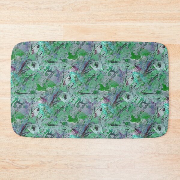 Item preview, Abstract Spring Floral Garden in Green designed and sold by Artistestella.