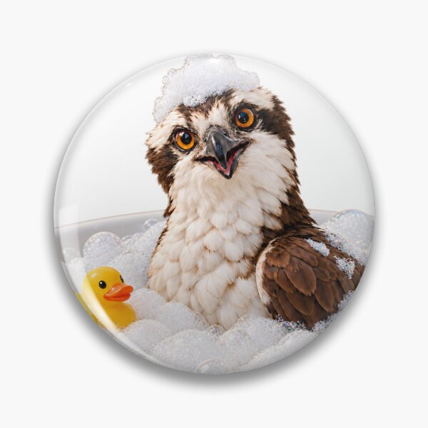 Item preview, Western Osprey Bathtub Duck Visit designed and sold by Sillytoe.