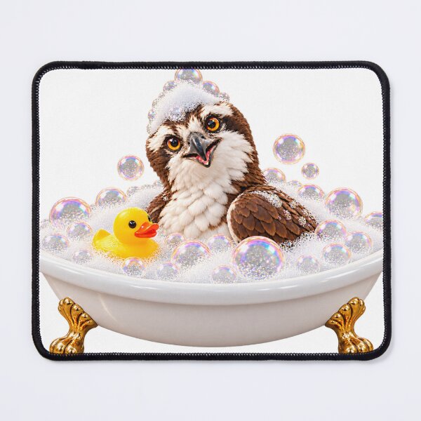 Item preview, Western Osprey Bathtub Duck Visit designed and sold by Sillytoe.