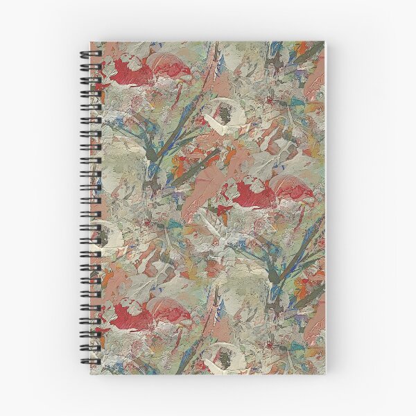 Item preview, Abstract Spring Floral Garden in Peach designed and sold by Artistestella.