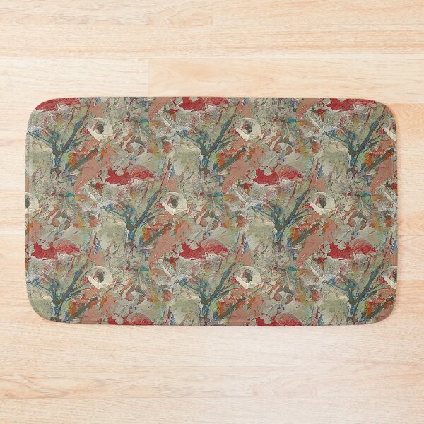 Item preview, Abstract Spring Floral Garden in Peach designed and sold by Artistestella.