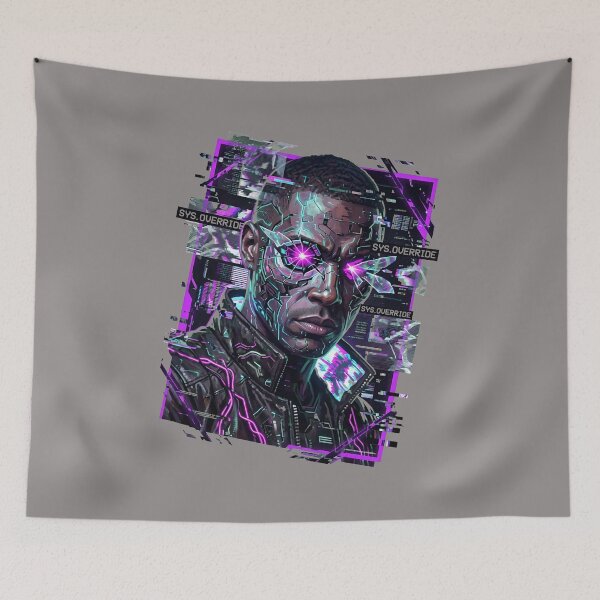 Item preview, Dramatic Expressionist Portrait Art Study-65 designed and sold by Priscillashops.