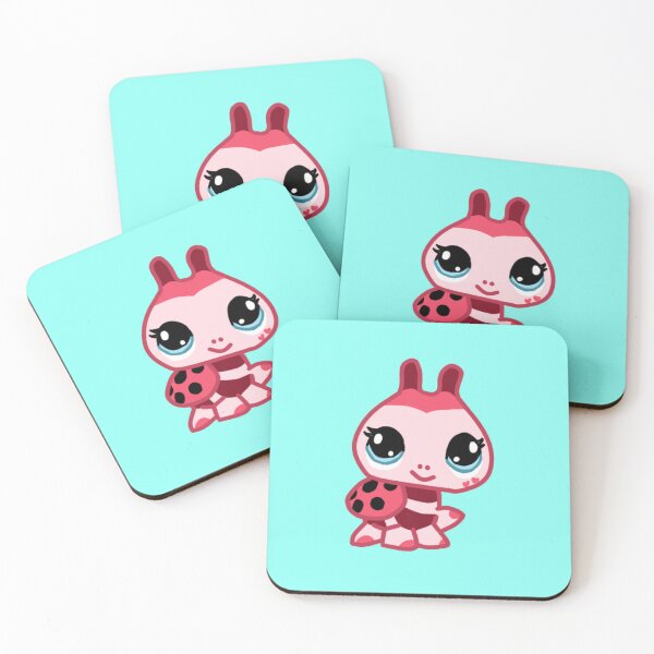 Item preview, littlest pet shop cartoon ladybug  designed and sold by trinketgal.